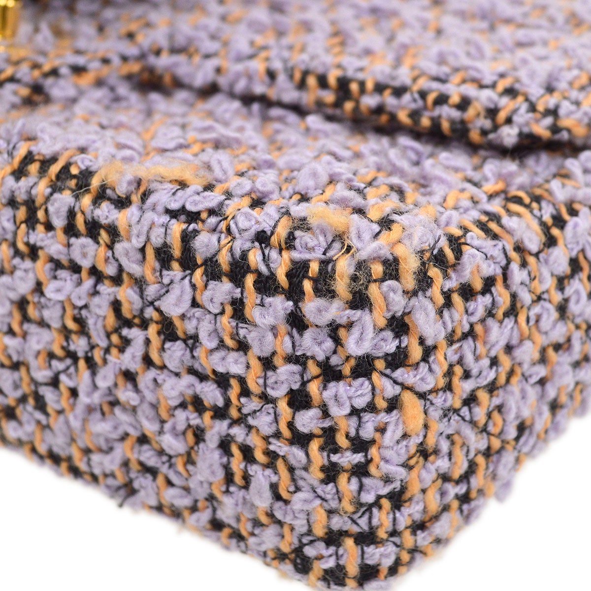 CHANEL * 1994 Tweed Top Handle Bag Set