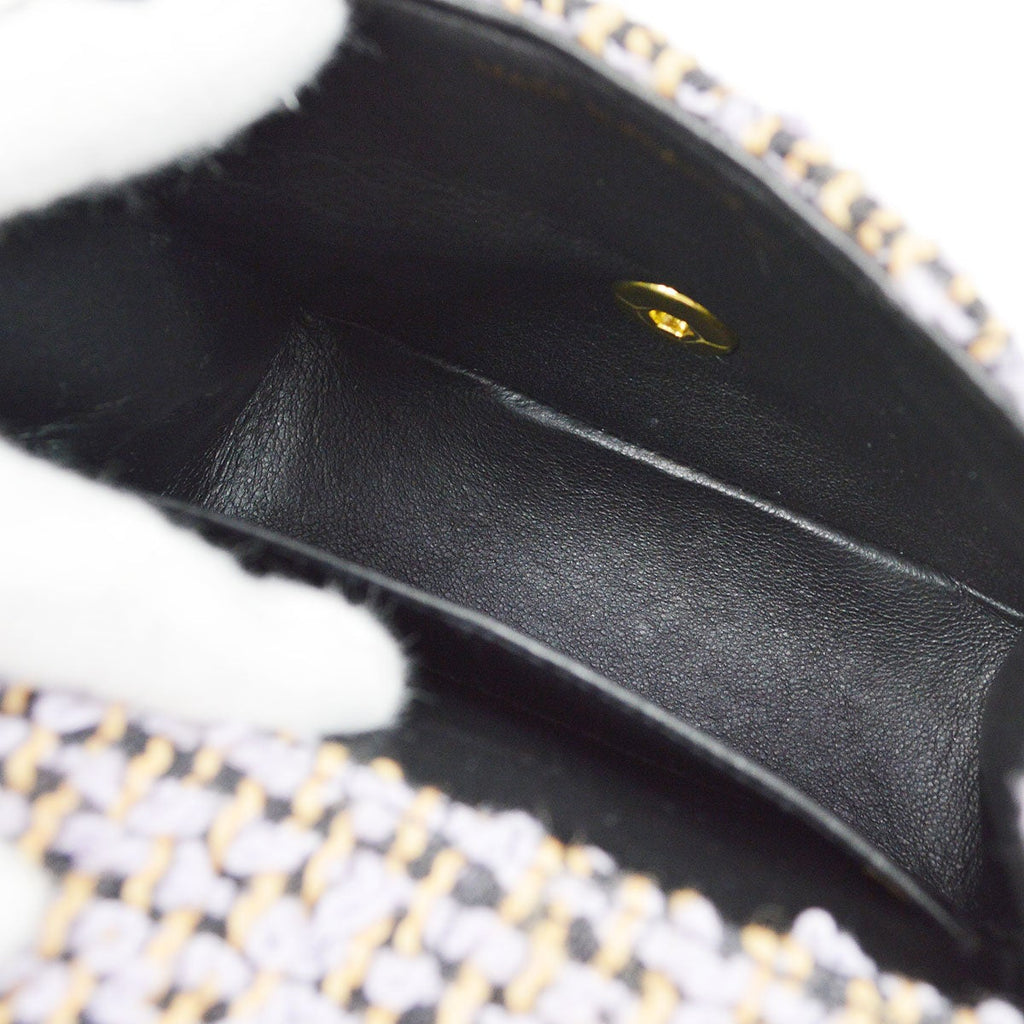CHANEL * 1994 Tweed Top Handle Bag Set