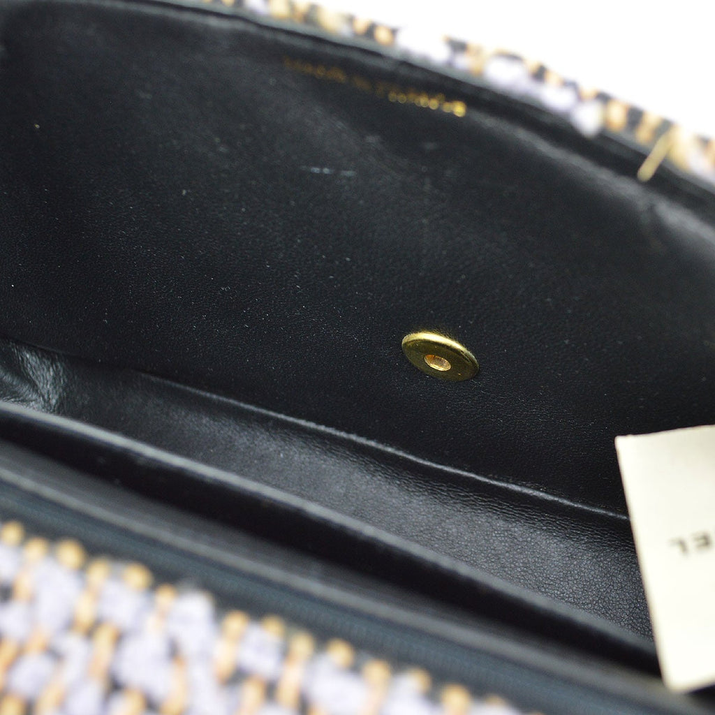 CHANEL * 1994 Tweed Top Handle Bag Set