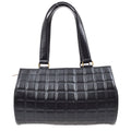 CHANEL 2001-2003 Black Lambskin Choco Bar Handbag