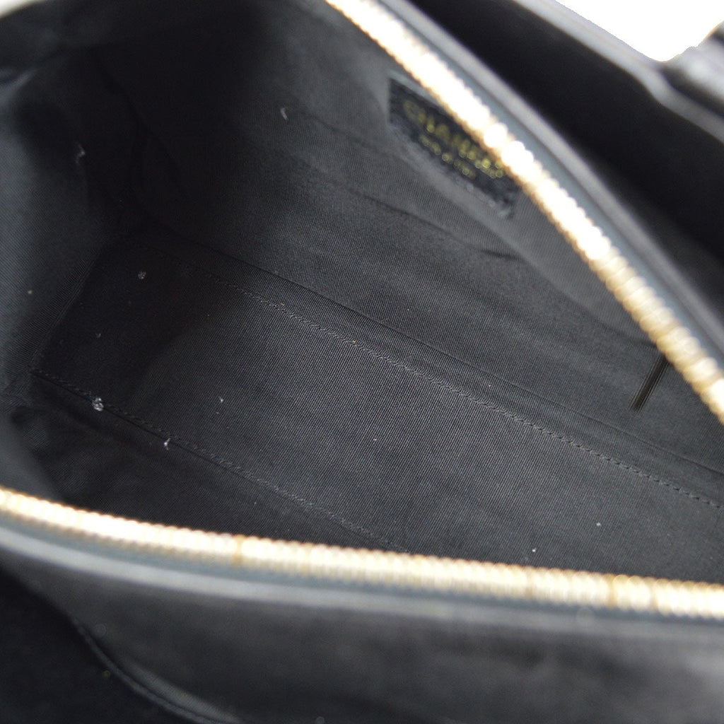 CHANEL 2001-2003 Black Lambskin Choco Bar Handbag