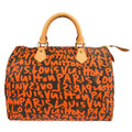 LOUIS VUITTON SPEEDY 30 ORANGE MONOGRAM GRAFFITI HANDBAG