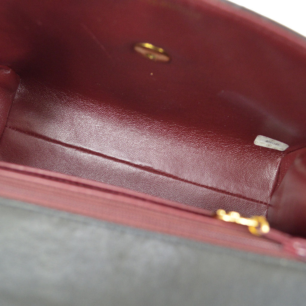 CHANEL 1996-1997 Handbag Mini Black Lambskin