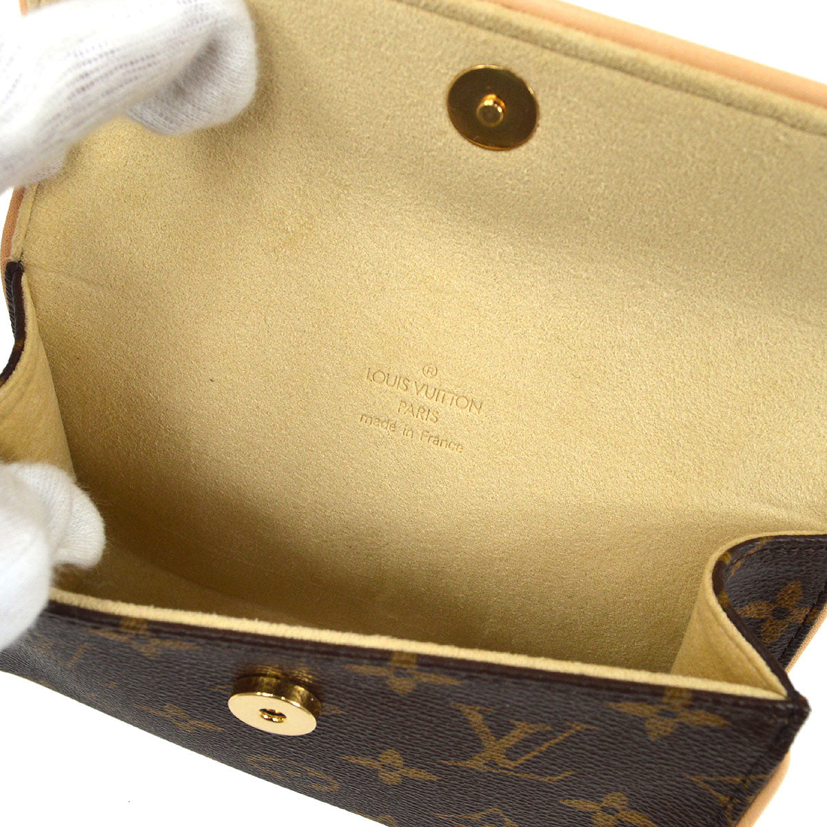 LOUIS VUITTON 2005 POCHETTE FLORENTINE #S M51855