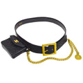 CHANEL 1994 Belt Bum Bag Black Lambskin #75