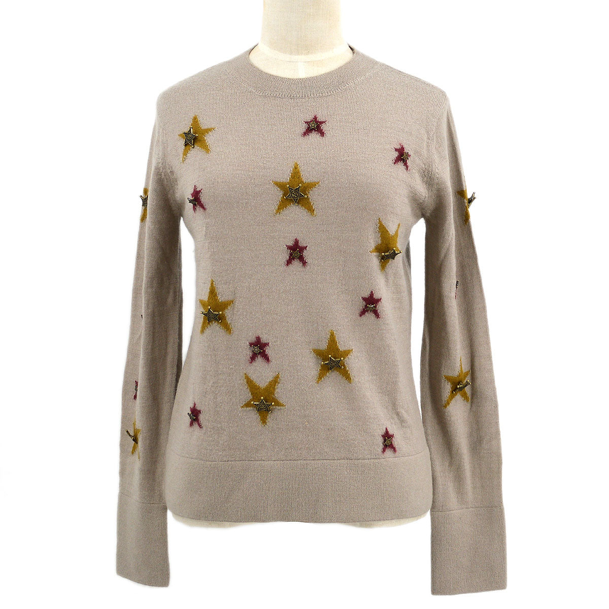Damage Chanel 2014 star intarsia knit jumper #38
