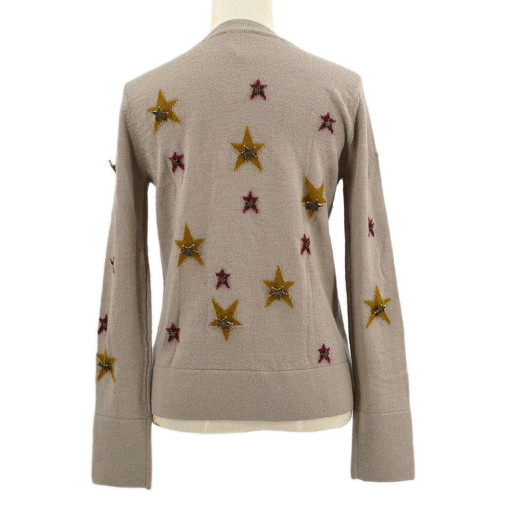 Damage Chanel 2014 star intarsia knit jumper #38