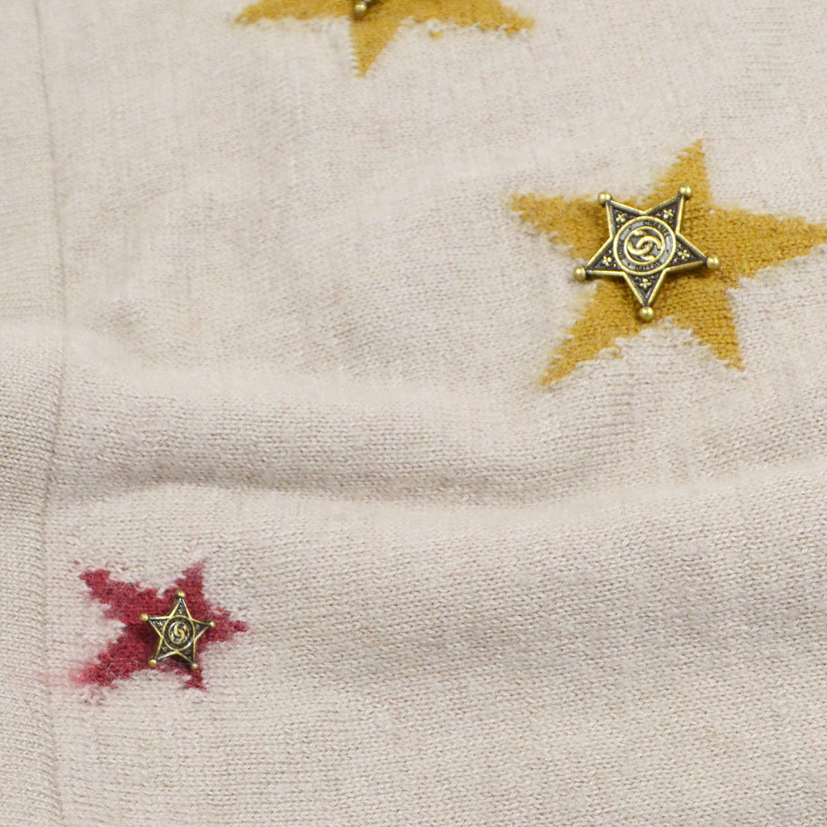 Damage Chanel 2014 star intarsia knit jumper #38