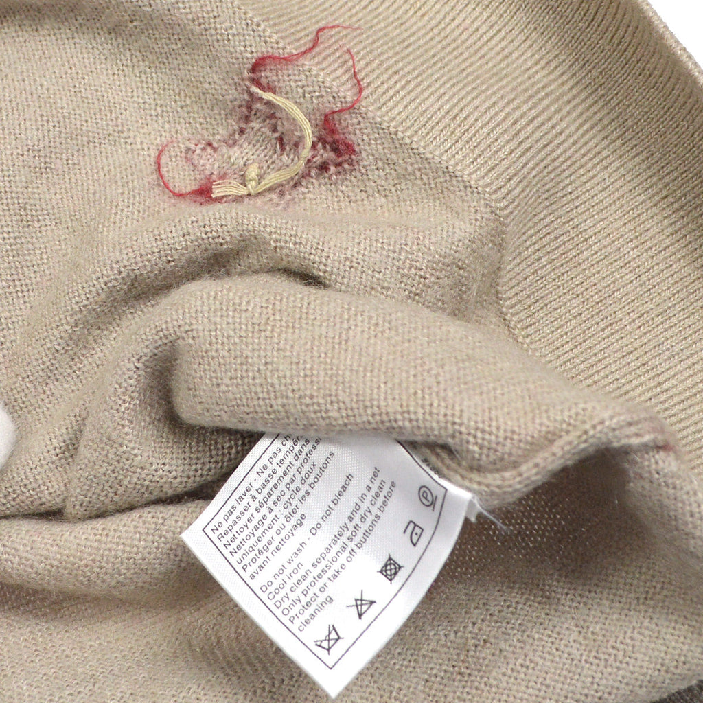 Damage Chanel 2014 star intarsia knit jumper #38