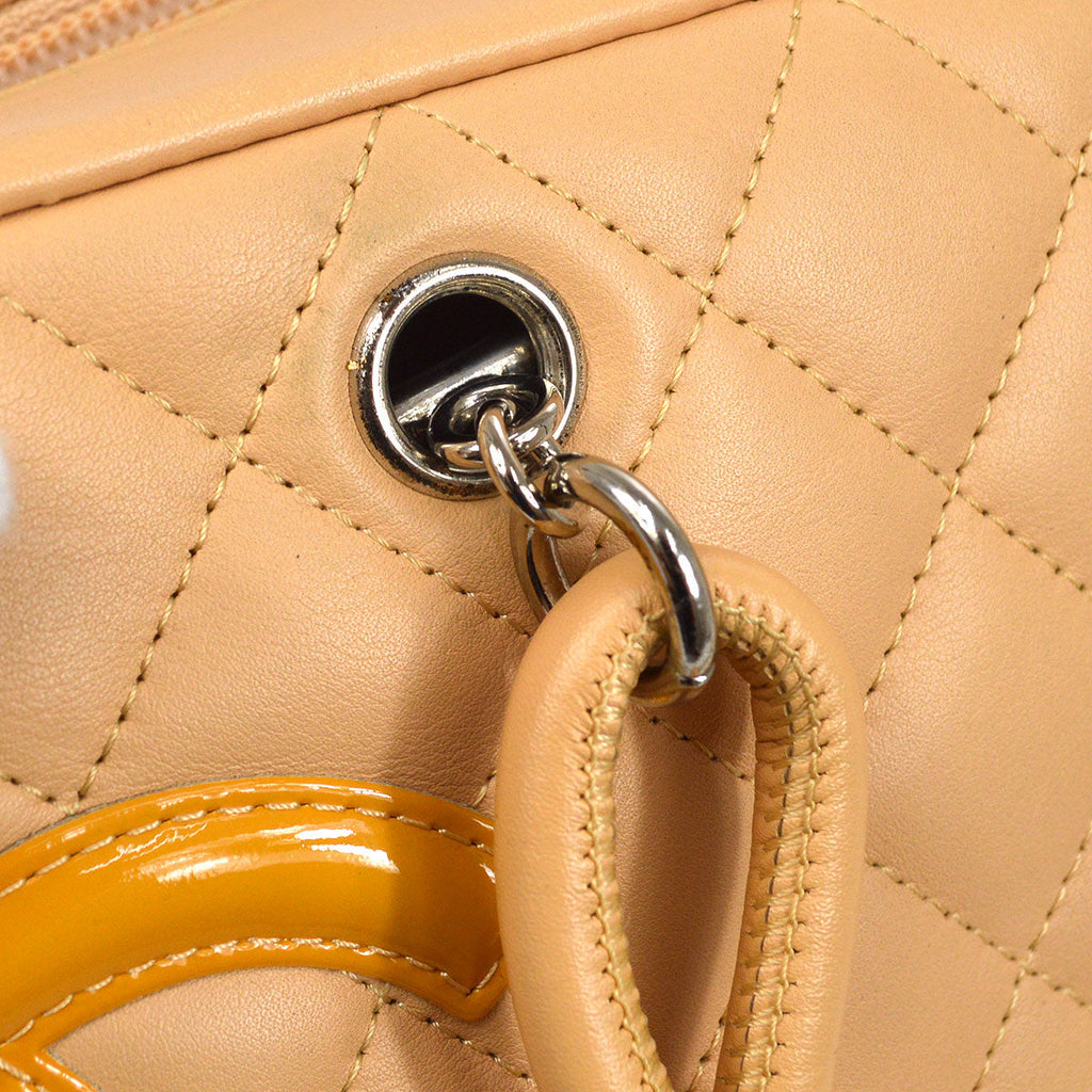 CHANEL 2005-2006 Cambon Ligne Mini Bowler Bag