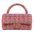 Chanel 1994 Tweed Classic Flap Handbag Medium