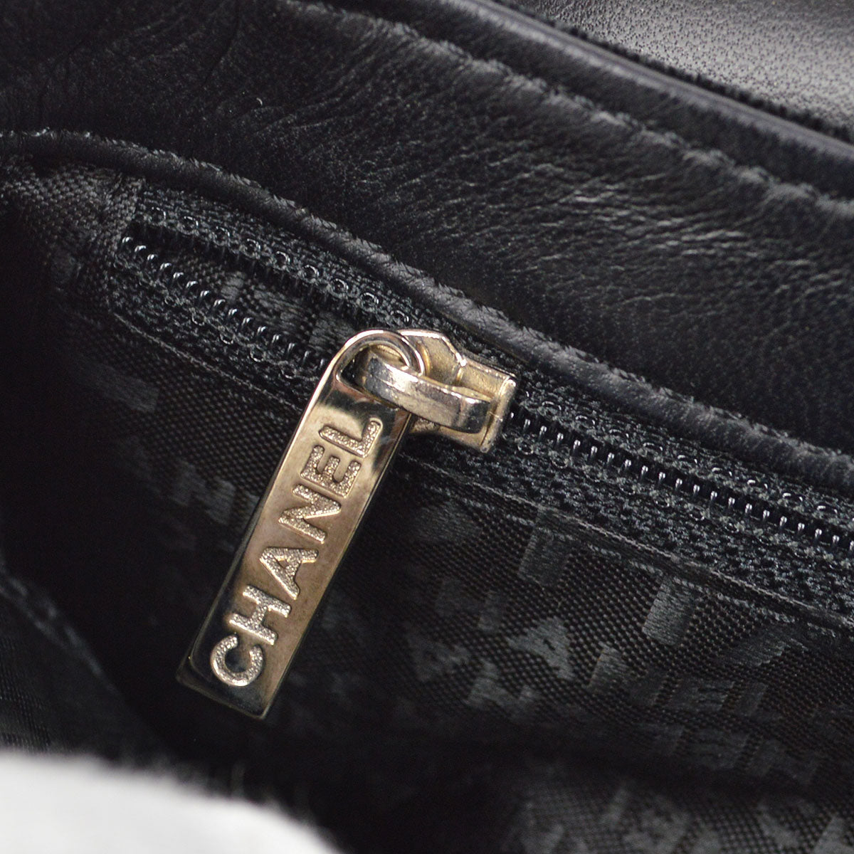 CHANEL 2005 Camelia Handbag Black Velvet