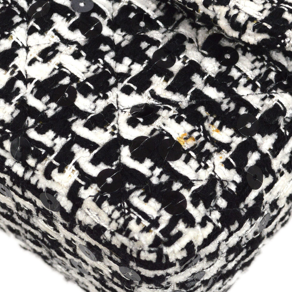 CHANEL 1994 Tweed Top Handle Bag