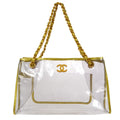 CHANEL 2006-2008 PVC Tote Bag