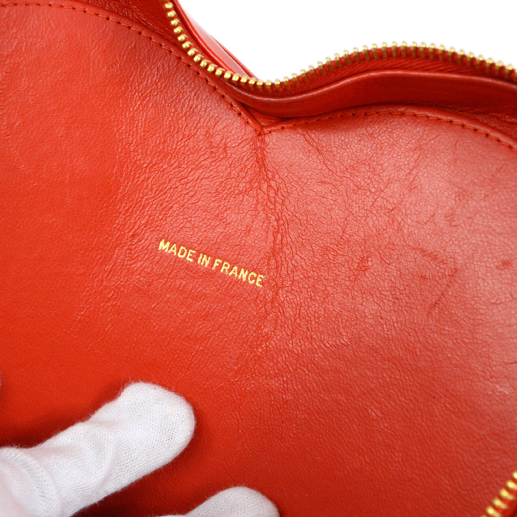 CHANEL * 1995 Heart Vanity Handbag
