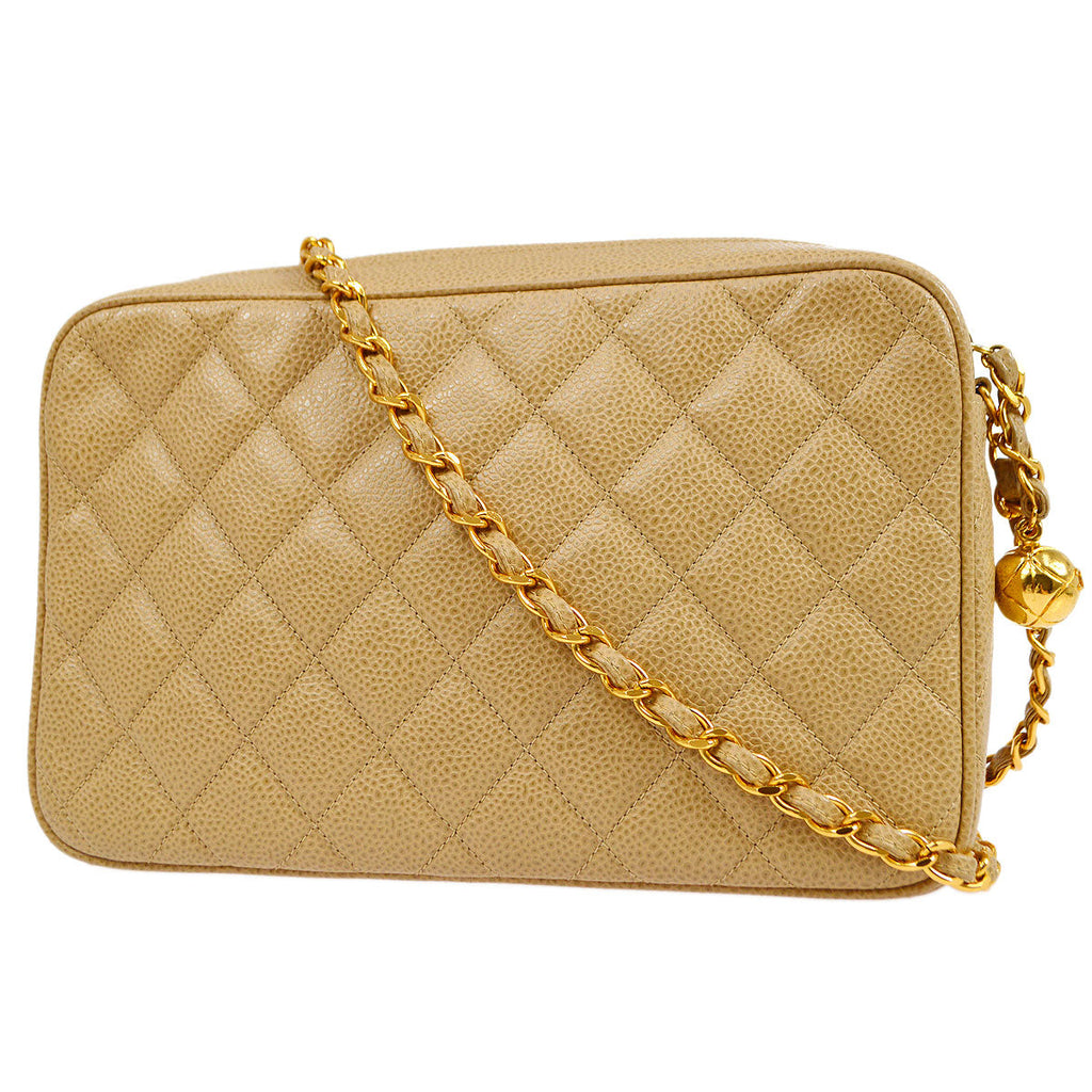 CHANEL 1994-1996 Diamond Camera Bag Medium