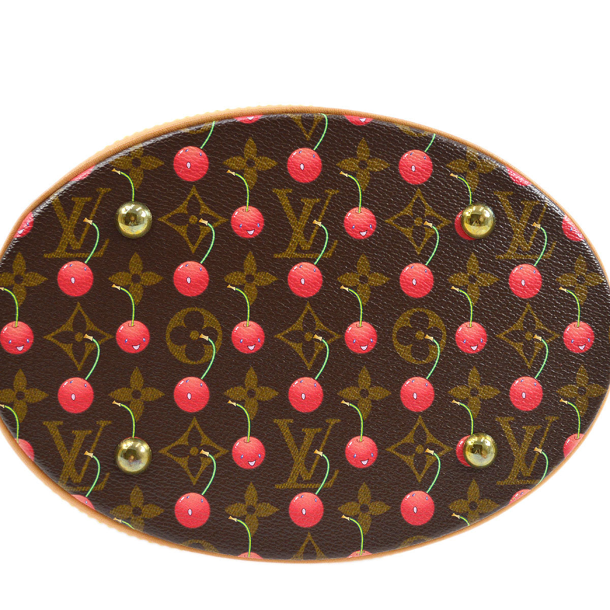 LOUIS VUITTON 2005 BUCKET PM MONOGRAM CHERRY M95012