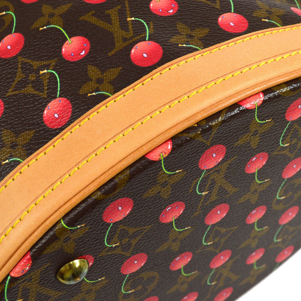 LOUIS VUITTON 2005 BUCKET PM MONOGRAM CHERRY M95012