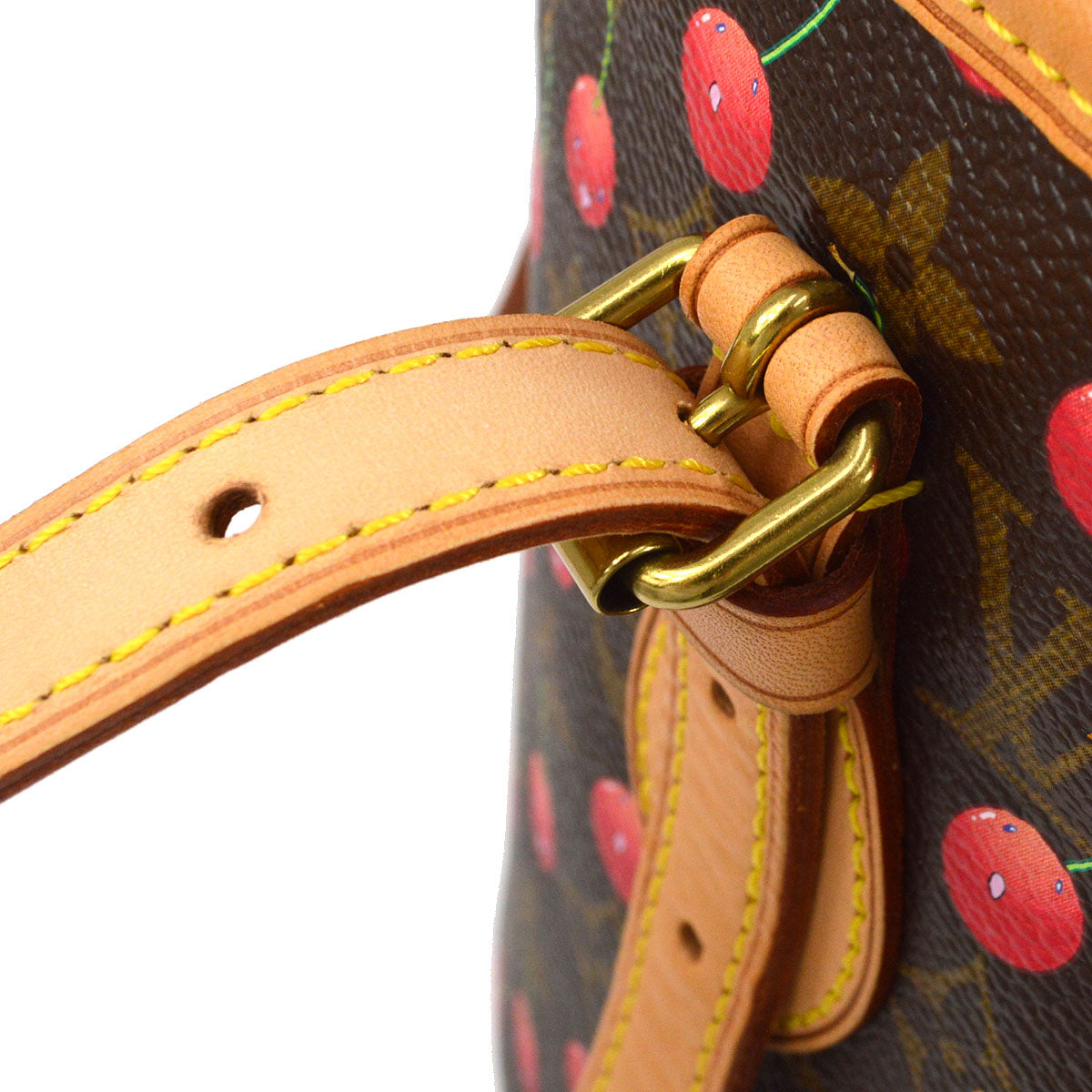 LOUIS VUITTON 2005 BUCKET PM MONOGRAM CHERRY M95012