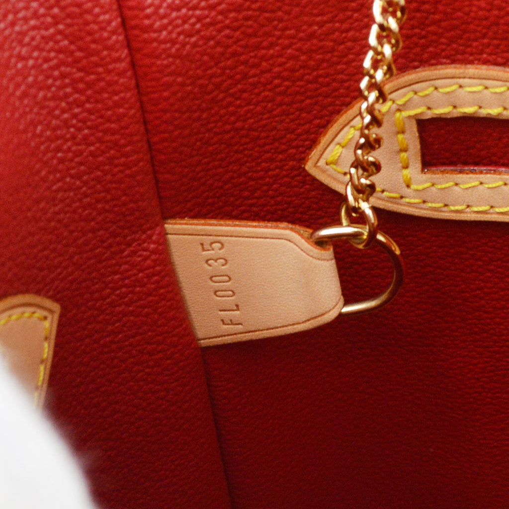 LOUIS VUITTON 2005 BUCKET PM MONOGRAM CHERRY M95012
