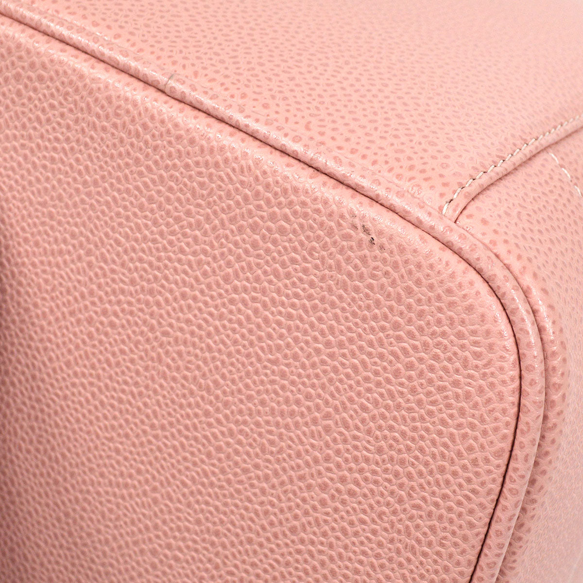 CHANEL 2003-2004 Pink Caviar Timeless Vanity Handbag