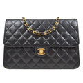 CHANEL 2001-2003 Turnlock Half Flap Medium