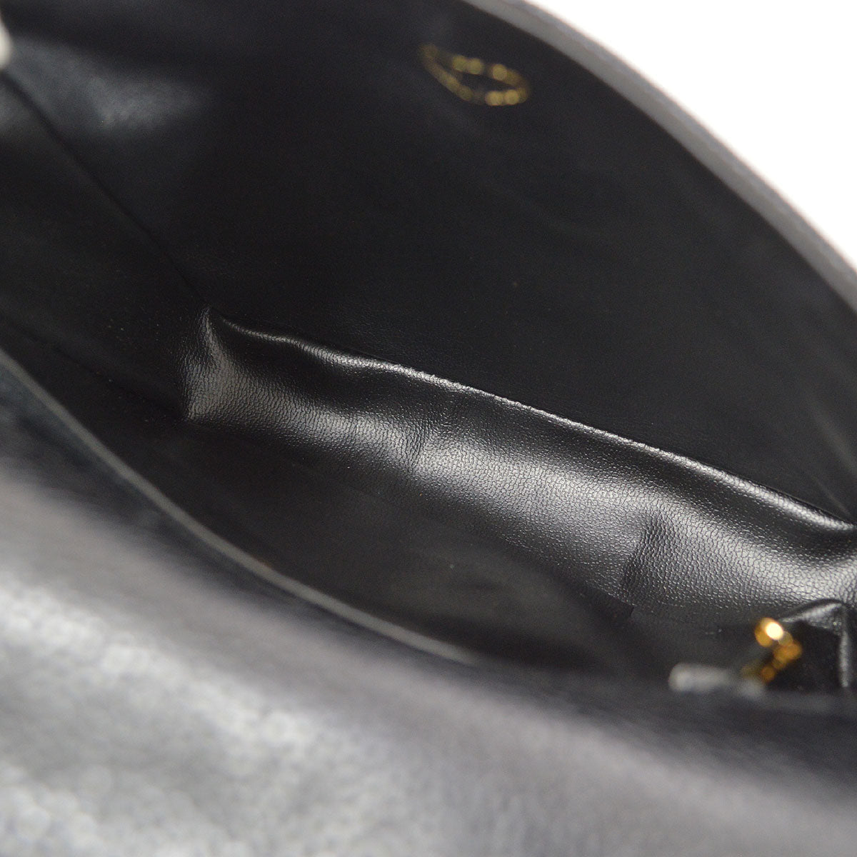 CHANEL 1991-1994 Triple CC Belt Bag Black Caviar #75
