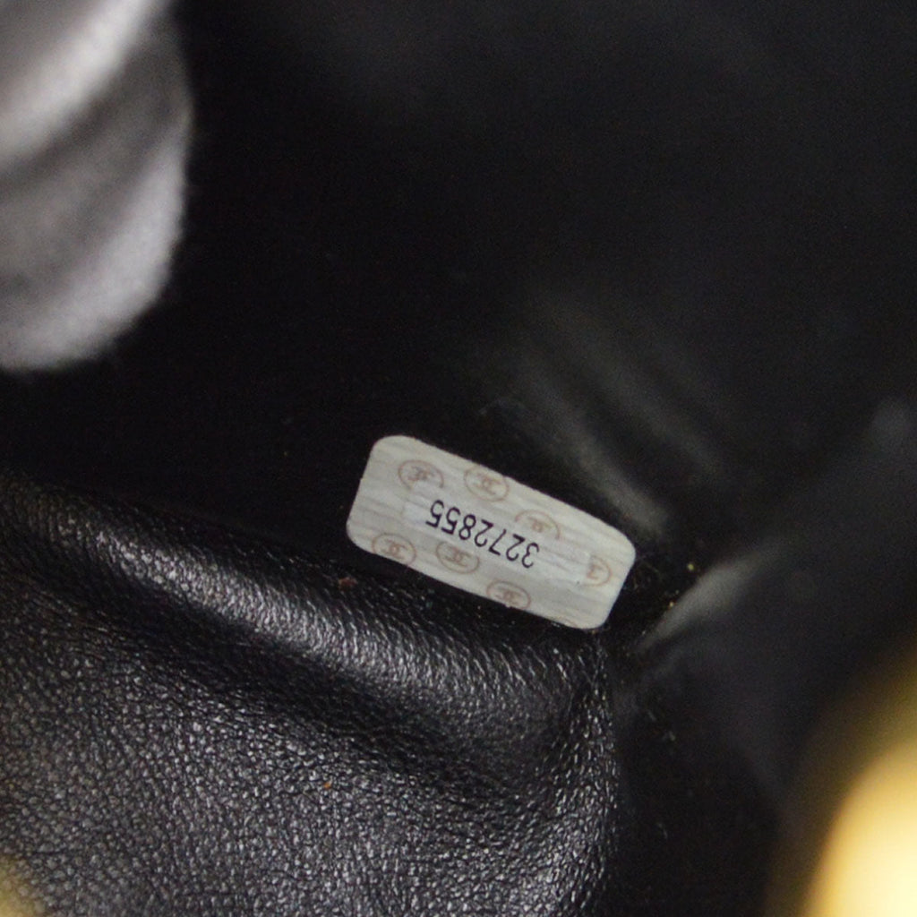 CHANEL 1994-1996 Big CC Straight Flap medium Black Caviar