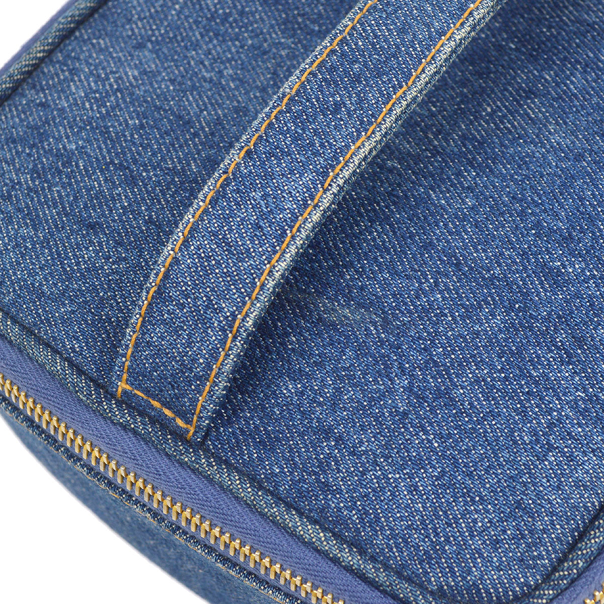 CHANEL 1997 timeless Vanity Handbag Denim