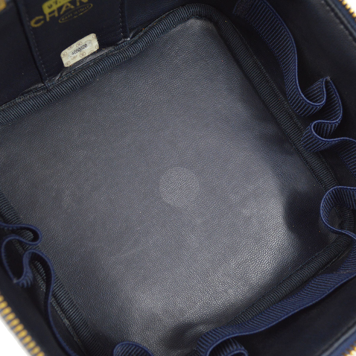 CHANEL 1997 timeless Vanity Handbag Denim
