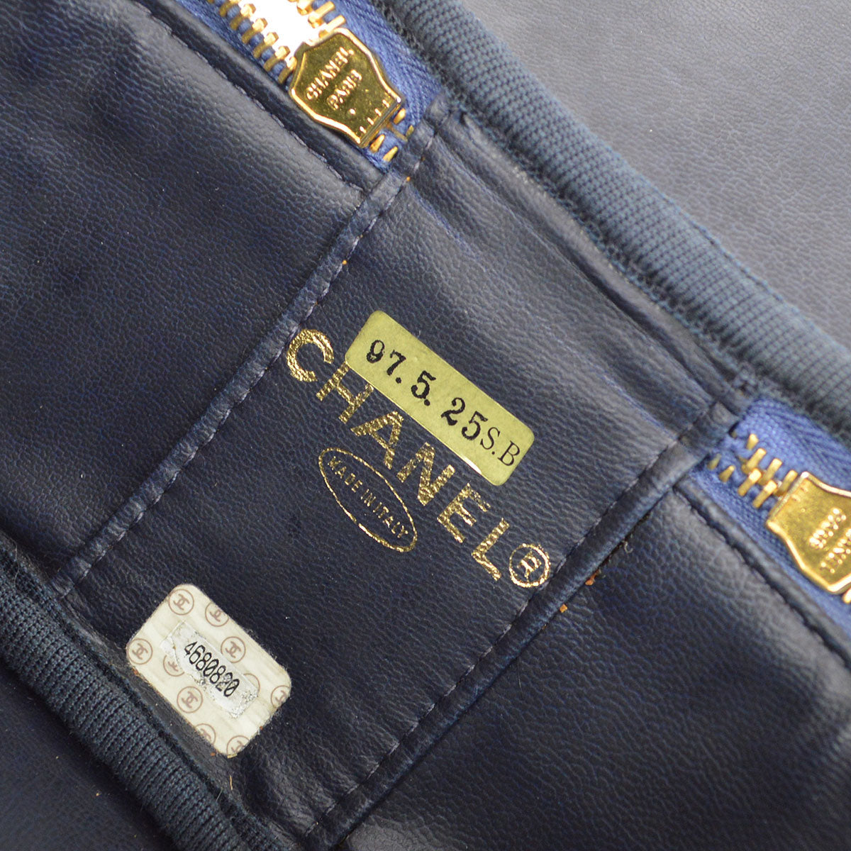 CHANEL 1997 timeless Vanity Handbag Denim