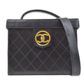 CHANEL 1991-1994 Cosmoline Circled CC Vanity Handbag