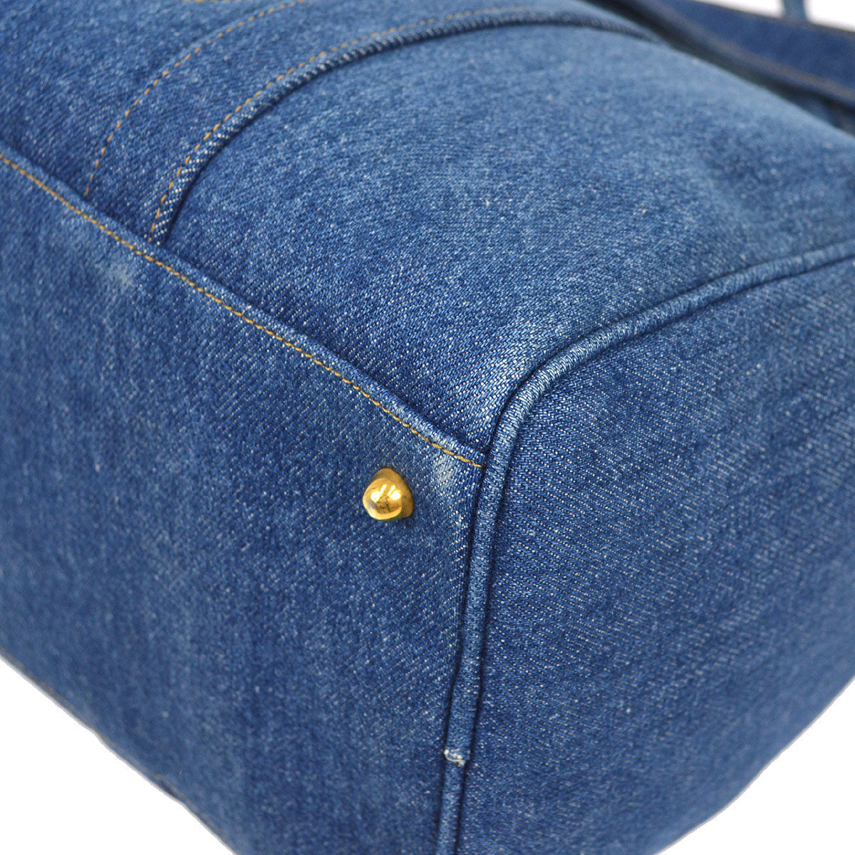 CHANEL 1996-1997 2way Boston 35 Denim