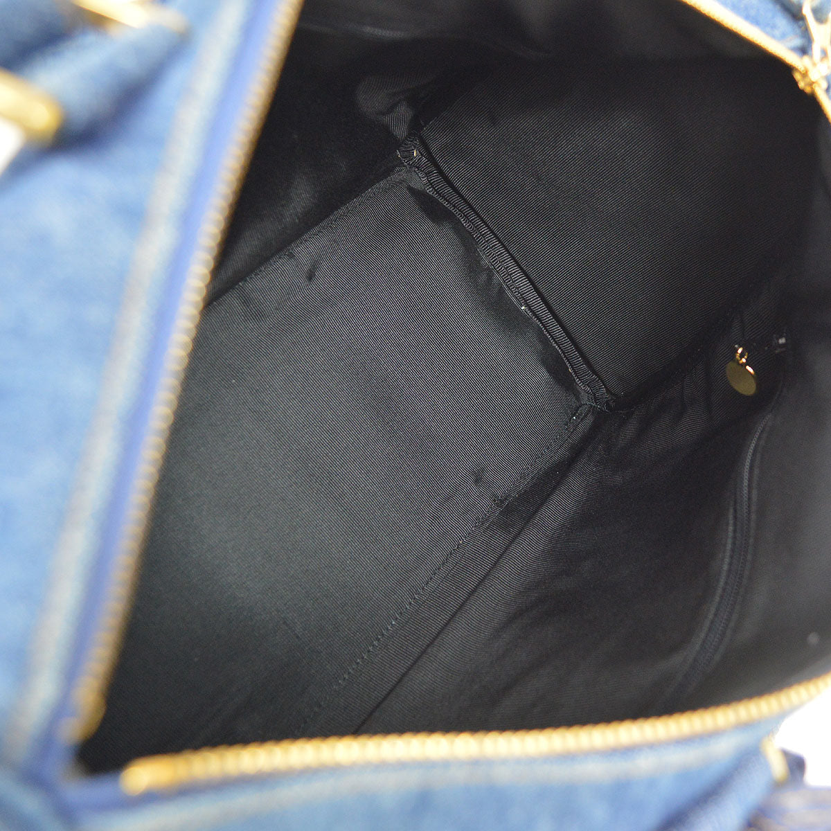 CHANEL 1996-1997 2way Boston 35 Denim
