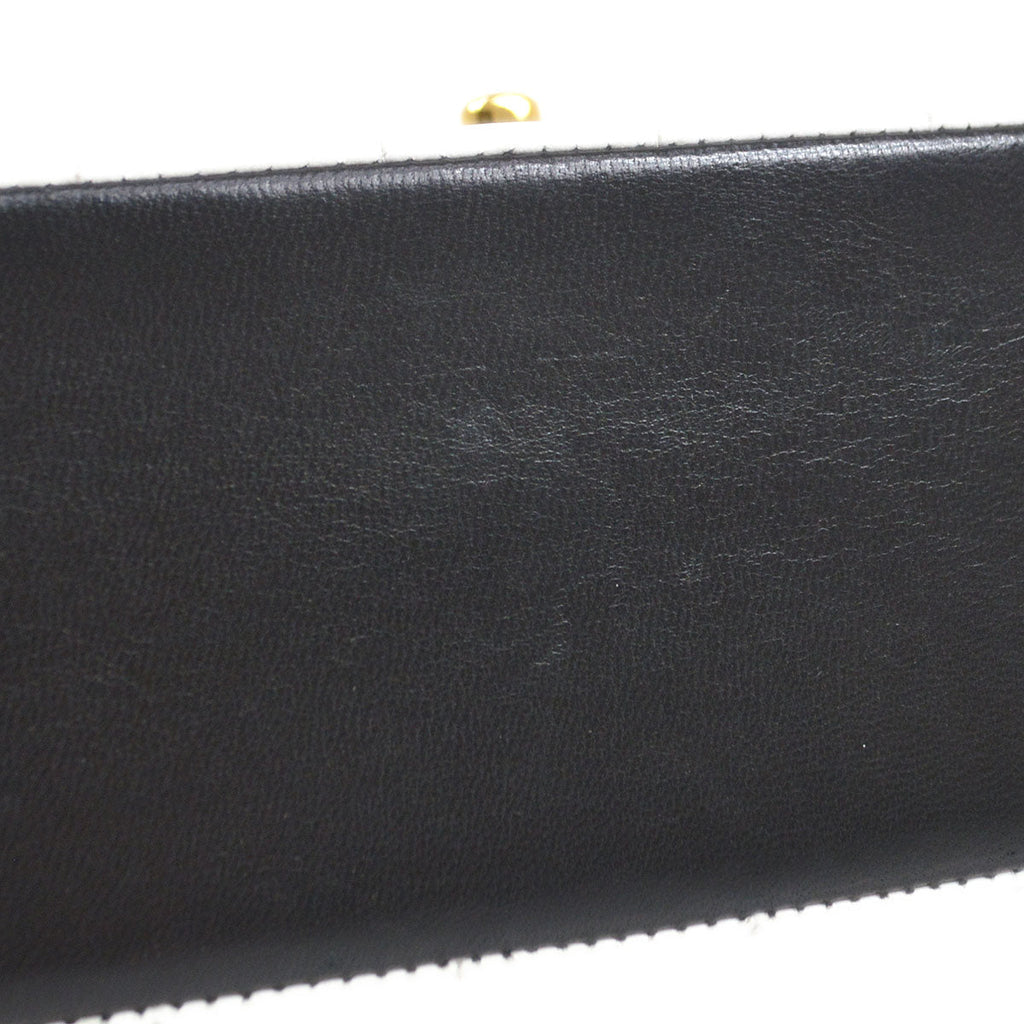 CHANEL 1991-1994 Vertical Border Flap Small Lambskin