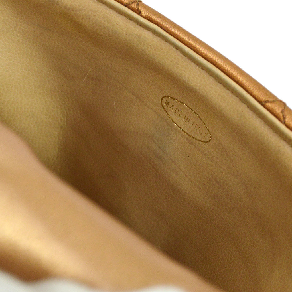 CHANEL 1991-1994 Belt Bag Bronze Lambskin