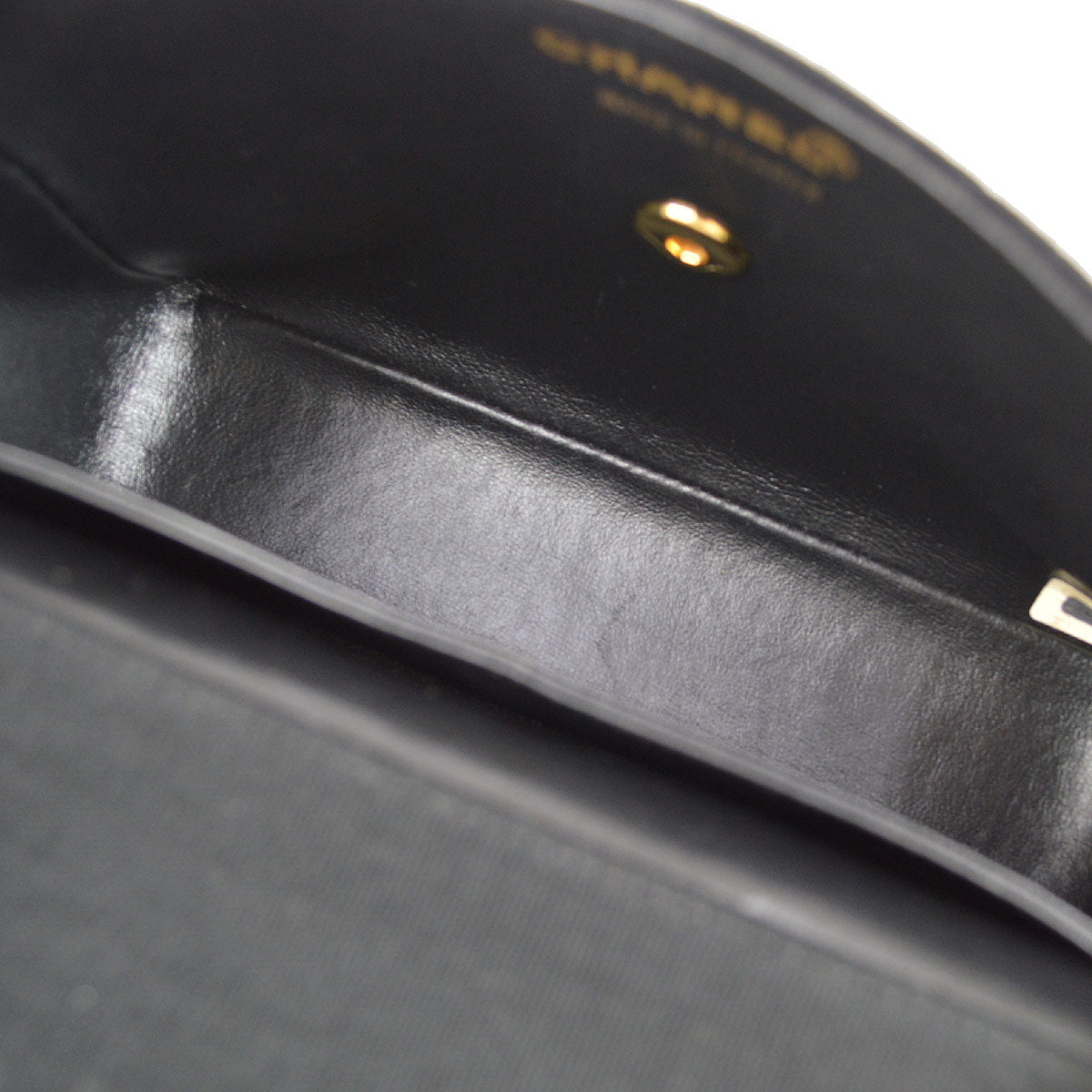 CHANEL 1989-1991 Border Flap Small & Pouch Set
