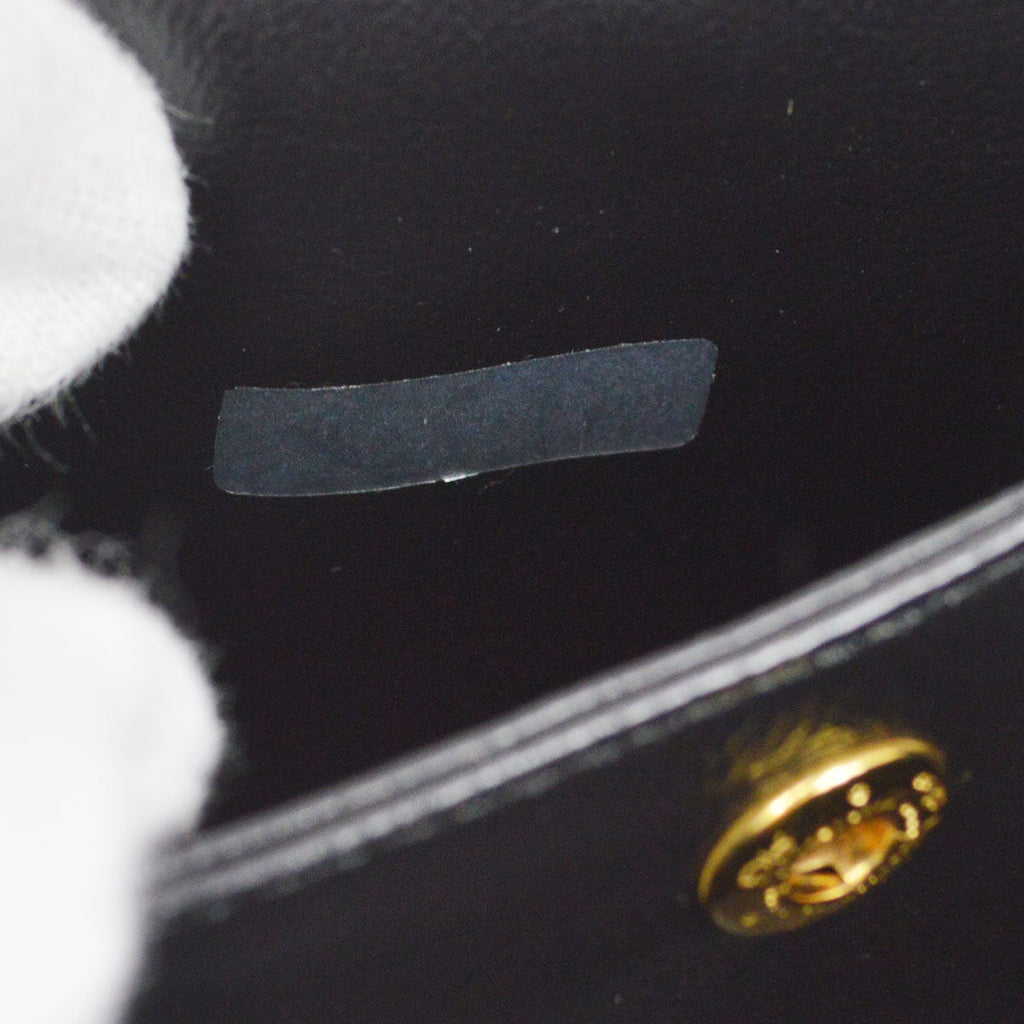 CHANEL 1989-1991 Border Flap Small & Pouch Set