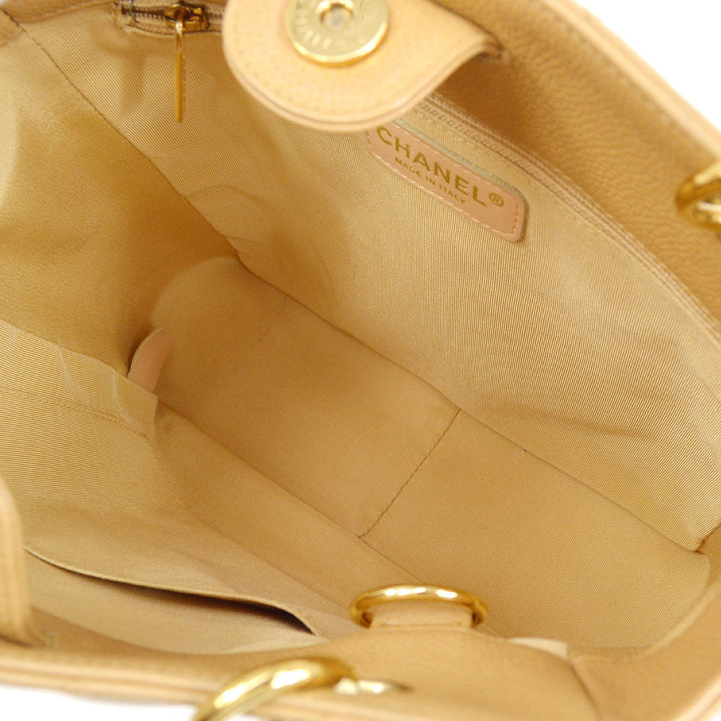 CHANEL 2004-2005 PST Beige Caviar