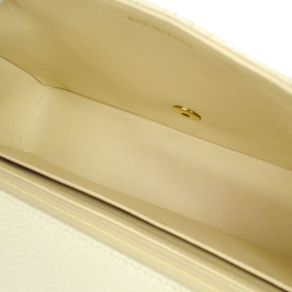 CHANEL * 1994-1996 Diana Flap Medium Ivory Caviar