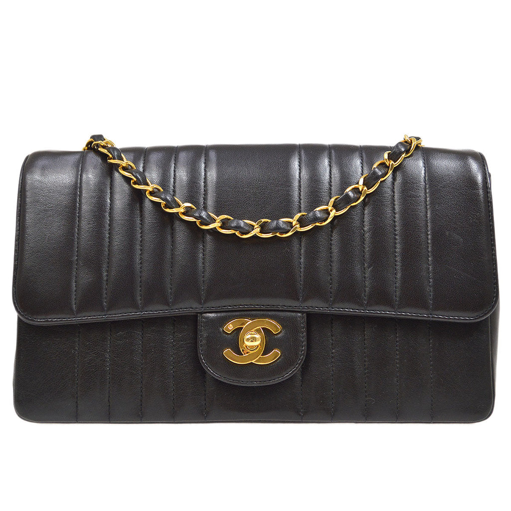 CHANEL 1991-1994 Vertical Classic Single Flap Medium