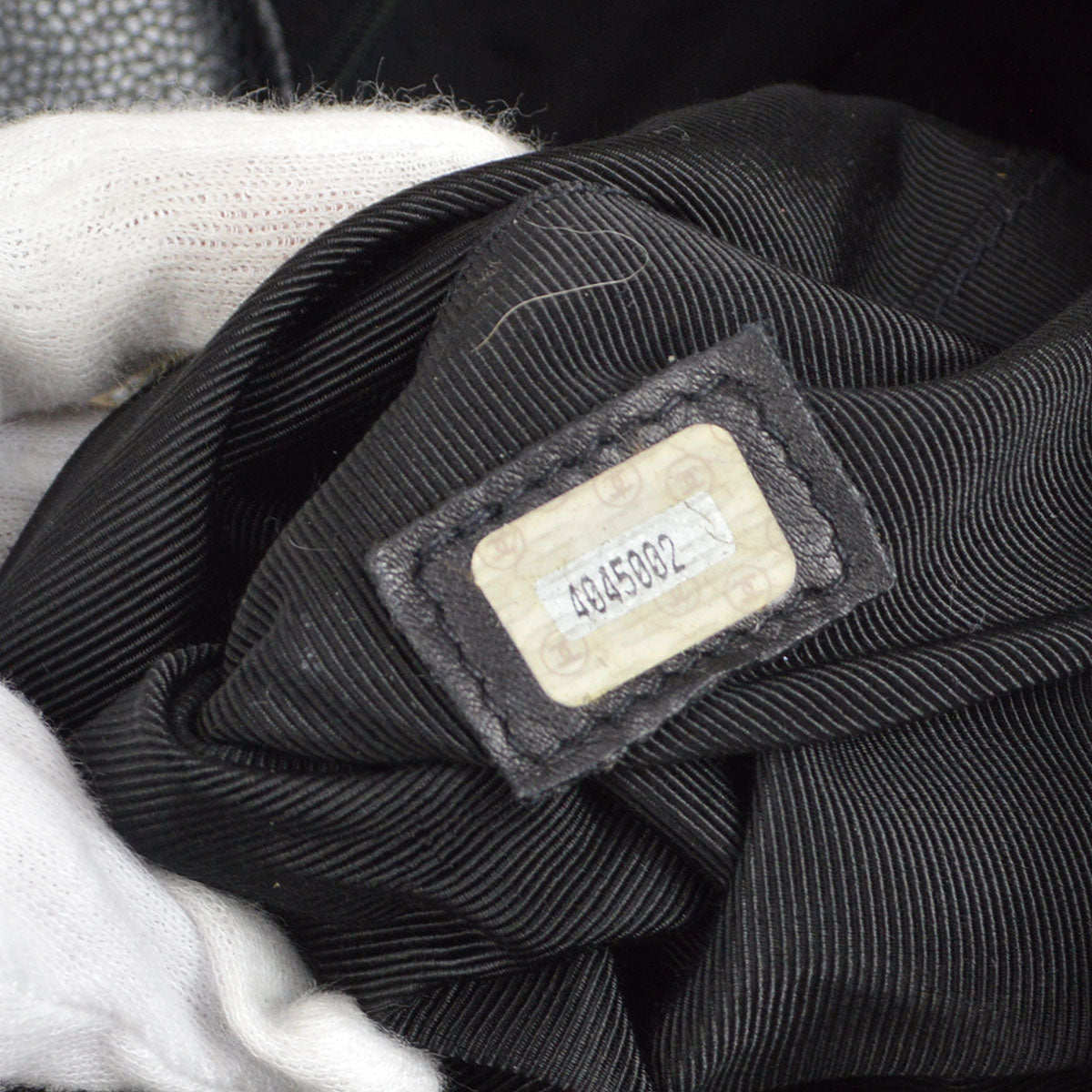 CHANEL 1996-1997 Supermodel Bag Black Caviar