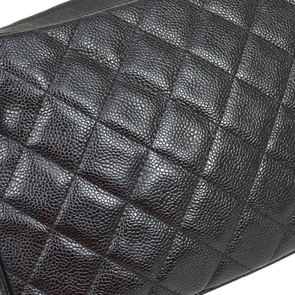 CHANEL 1994-1996 Camera Bag Large Black Caviar