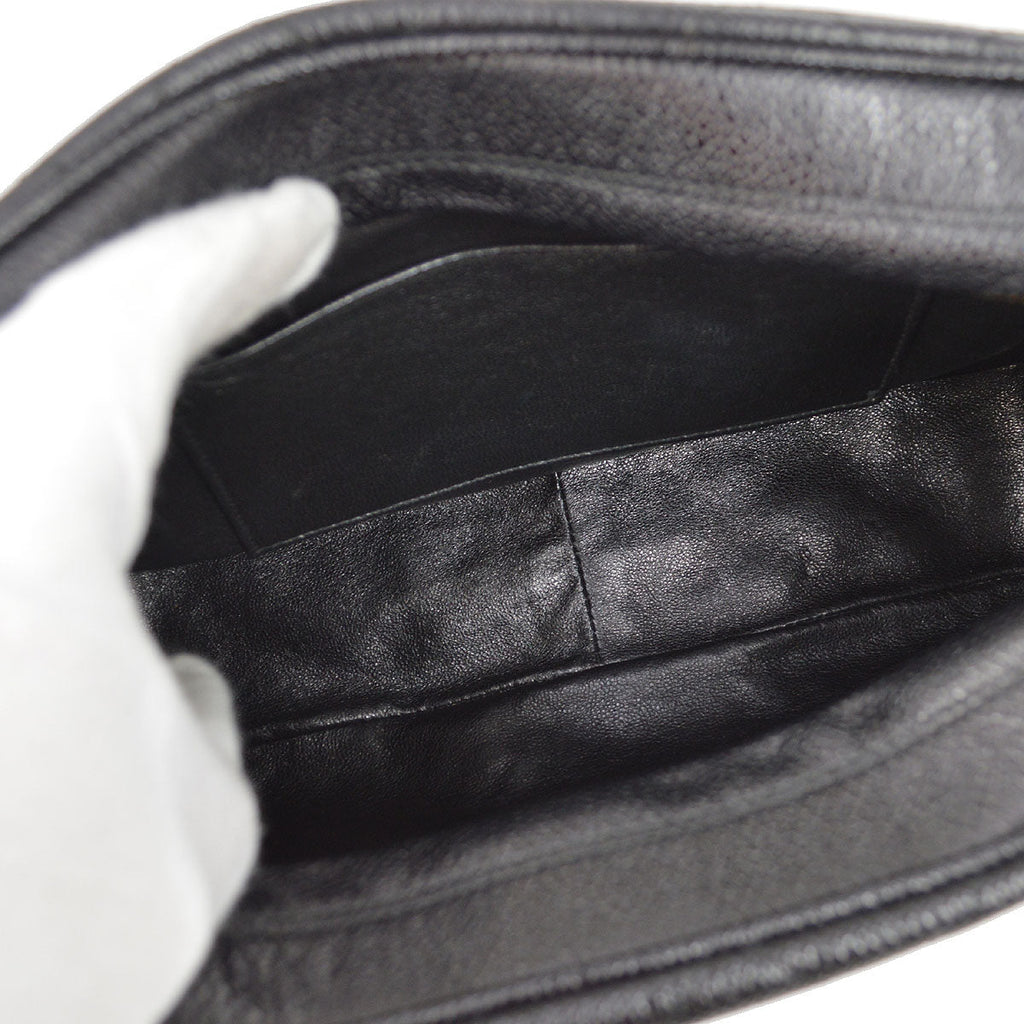 CHANEL 1994-1996 Camera Bag Large Black Caviar