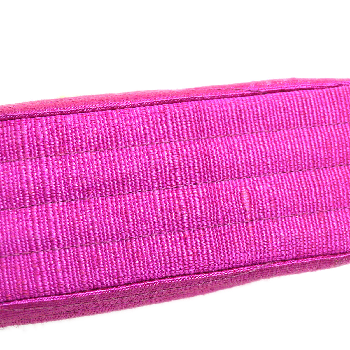 CHANEL 1991-1994 Mini Diagonal Round Flap Handbag
