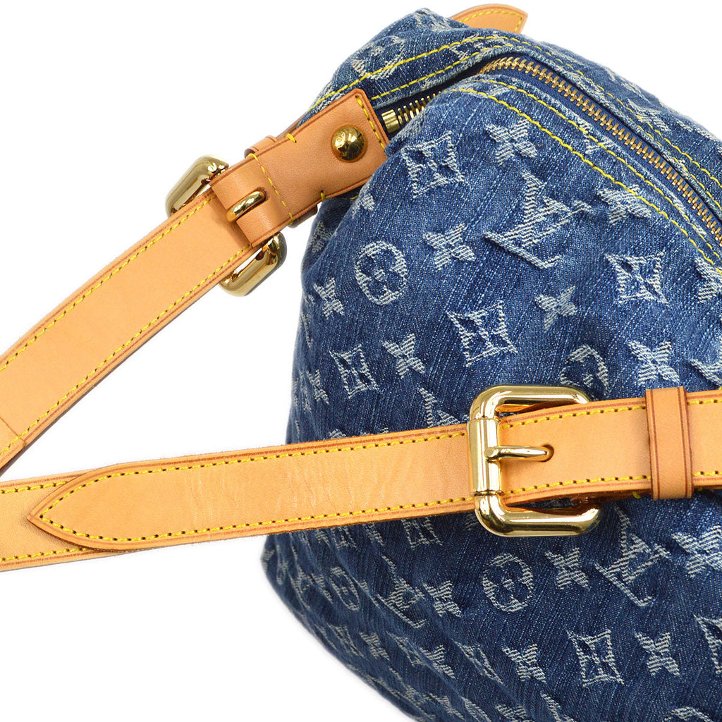 LOUIS VUITTON 2005 BAGGY GM MONOGRAM DENIM M95048