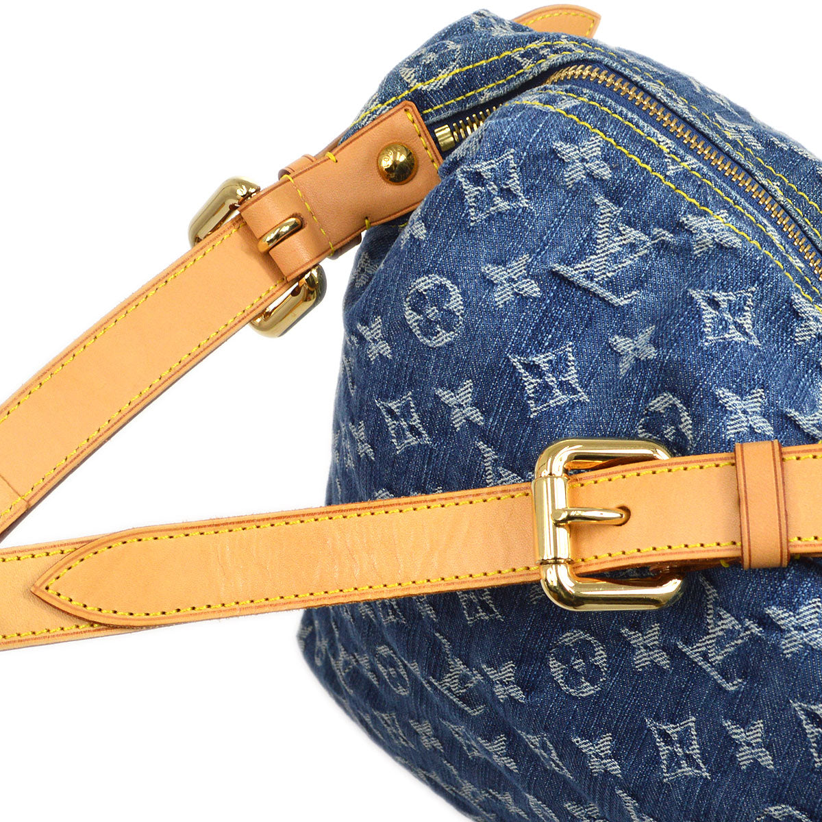 LOUIS VUITTON 2005 BAGGY GM MONOGRAM DENIM M95048