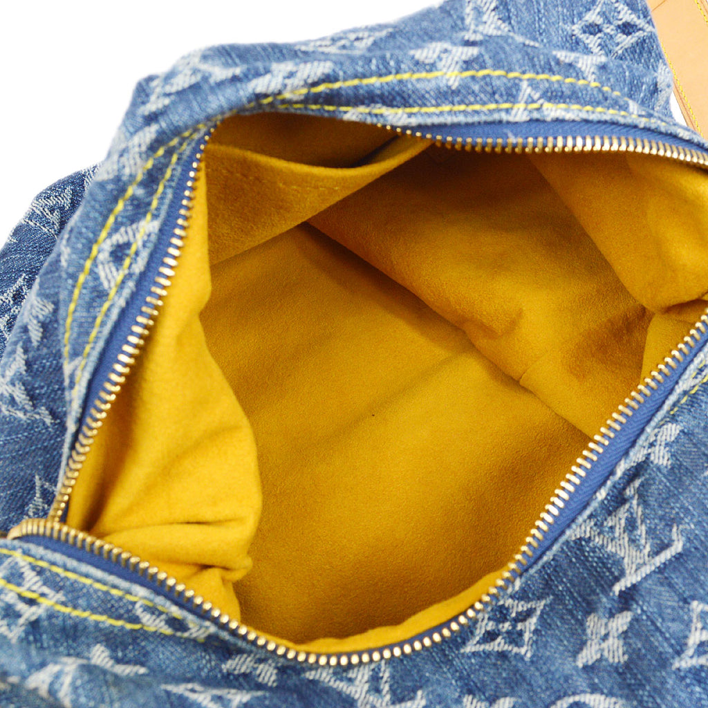 LOUIS VUITTON 2005 BAGGY GM MONOGRAM DENIM M95048