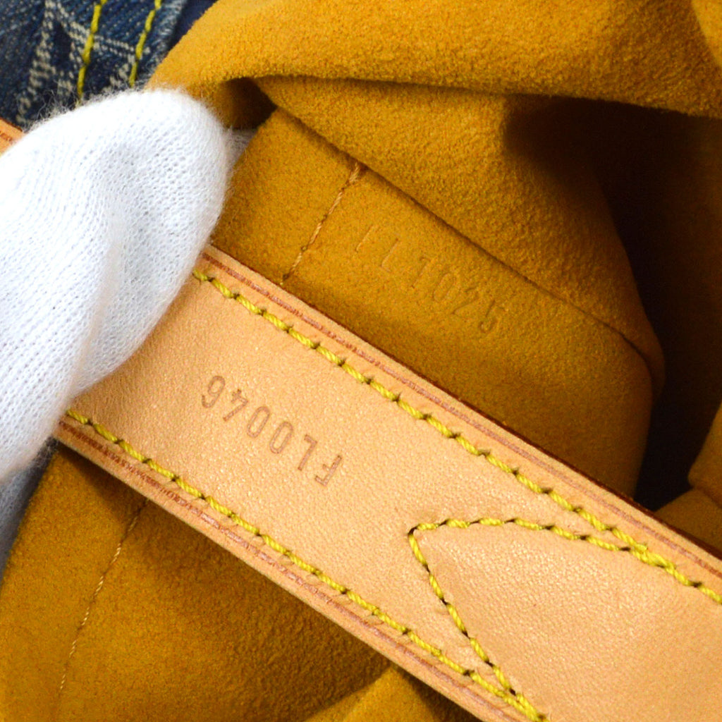 LOUIS VUITTON 2005 BAGGY GM MONOGRAM DENIM M95048