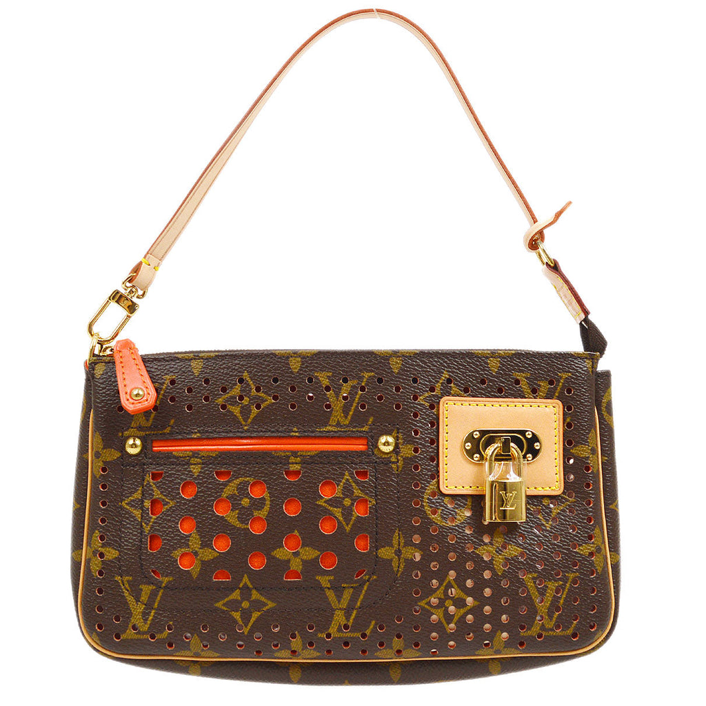 LOUIS VUITTON 2006 POCHETTE ACCESSOIRES MONOGRAM PERFO M95185